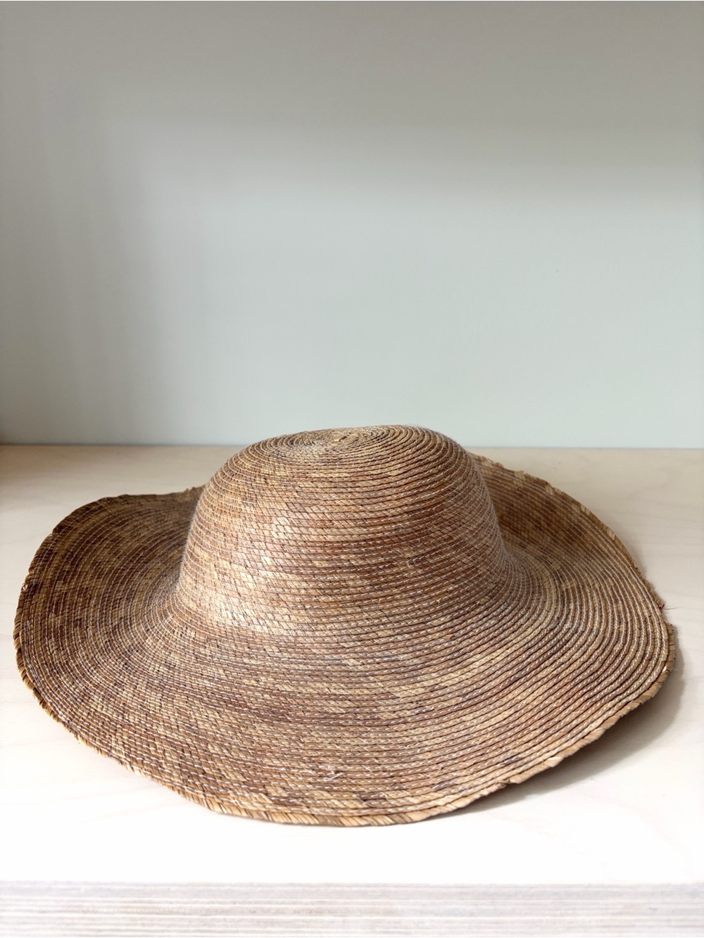 Natural Woven Straw Sun Hat